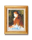最大100%ポイントバック!限定抽選 絵画 ルノワール名画額F6金/インテリア 額入り 額装込 風景画 油絵 ポスター アート アートパネル リビング 玄関 プ...
