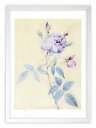最大100%ポイントバック!限定抽選 版画 絵画 バラ ルドゥーテ ボタニカル 薔薇 バラ インテリア 額入り 額装込 風景画 油絵 ポスター アート アートパ...