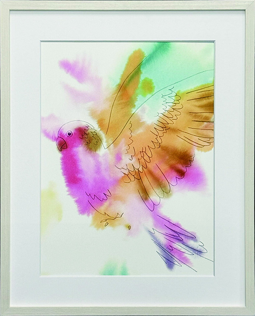 【商品の説明】Kristine HegreParadise Parrot 舞い上がる癒やしの空間を彩る「Healing Art」爽やかな気分になって心が落ち着き、沈んだ気持ちに対して元気づけてくれるアートです。カラフルに色づいた可愛らしい鳥の色の持つ力を十分に発揮できるように白いフレームにセットしてお届けします。ノルウェー出身のアーティストである「Kristine Hegre」は遊牧民の生活様式に惹かれた、フランス、ドイツ、オランダ、アメリカと渡り、生活と文化にインスピレーションされました。ファッション業界でのキャリアをスタートして以来、彼女はグラフィックスとテキスタイルデザインに注力してきました。彼女の自由な時間はアートの制作に費やされ、大胆で抽象的なイメージの作品を生み出しました。アートフォト・水彩画・リーフパネル・風景画などの絵画・アートフレームをインテリアとしてお部屋に飾り、癒やしの空間を演出しませんか？新築祝い、開店祝い、結婚祝いや誕生祝いなどのおしゃれなギフト（プレゼント）としても好評です絵といえば、ピカソ、ルノワール、ゴッホのひまわりといった名画が有名。そのほか、フェルメールの青いターバンの少女（真珠の耳飾りの少女）を思い浮かべる人も多いはずです。西洋画だけでなく、赤富士・富士山や桜といった日本画もよく聞きます。アートはインテリアとしてリビングの壁に似合うことも大切です。たとえばディズニーのようなかわいい壁掛け・壁飾りもおすすめ。絵画は癒し効果もあるので、プレゼントとしてのご利用も多いです。　仕様サイズ　425x525x32mm重さ　1400g材質　天然木（突板　表面:トウキササゲ、芯材:パイン）・アクリル・MDF・紙特徴　吊金具仕様：ヒモ　特記事項限定生産品です。突然の品切れにより作品をご用意できない場合もあります。その際はご容赦ください。新着商品はこちら2026/10/29訳あり商品10年保証 小物掛け 短冊掛け 短冊2,200円2026/10/29訳あり商品10年保証 小物掛け 短冊掛け 短冊2,200円2026/10/29訳あり商品10年保証 小物掛け 短冊掛け 短冊2,200円類似商品はこちら絵画 クリスティーン・ヘグレ Paradise20,438円絵画 クリスティーン・ヘグレ Paradise20,438円絵画 クリスティーン・ヘグレ Paradise20,438円絵画 マーク・ロスコ Violet Cente28,138円絵画 マーク・ロスコ Untitled,19513,838円絵画 マーク・ロスコ Number 10 抽象13,838円絵画 マーク・ロスコ No.3,1967 抽象13,838円絵画 マーク・ロスコ Black over R13,838円絵画 マーク・ロスコ Orange and T13,838円2026/10/28 更新ショップトップ&nbsp;>&nbsp;カテゴリトップ&nbsp;>&nbsp;商品別カテゴリー&nbsp;>&nbsp;絵画&nbsp;>&nbsp;動物・生物画絵画 クリスティーン・ヘグレ Paradise Parrot 舞い上がる