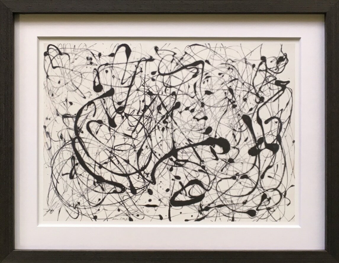 名画 抽象画 ジャクソン ポロック ナンバー14 ジャクソンポロック JacksonPollock ポロック 抽象画 モダンアート 現代アート アクションペインティング インテリア おしゃれ アメリカ ニューヨーク オフィス ホテル 名画 複製画 アートポスター 美術館