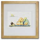 色鉛筆画・版画 ゆうパケット ヤッキョクグマ SHOji/インテリア 額入り 額装込 風景画 油絵 ポスター アート アートパネル リビング 玄関 プレゼント ...