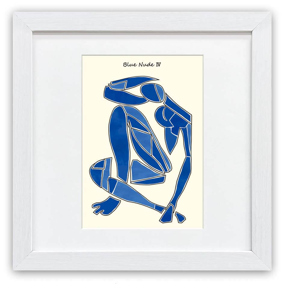 【スーパーSALE10%OFF】ラインアートで世界の名画 絵画 マティス ブルー・ヌード「 / 額入り 額装込 風景画 絵画 アート リビング 玄関 トイレ イ...