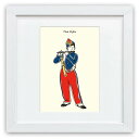 最大100%ポイントバック!限定抽選 ラインアートで世界の名画 絵画 マネ 笛を吹く少年 / 額入り 額装込 風景画 絵画 アート リビング 玄関 トイレ イン...