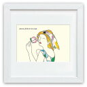 最大100%ポイントバック!限定抽選 ラインアートで世界の名画 絵画 ローランサン バラの女 / 額入り 額装込 風景画 絵画 アート リビング 玄関 トイレ ...