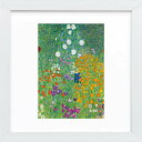 【スーパーSALE10%OFF】おうち美術館 クリムト 農家の庭 / ゆうパケット 額入り 額装込 風景画 絵画 アート リビング 玄関 トイレ インテリア か...