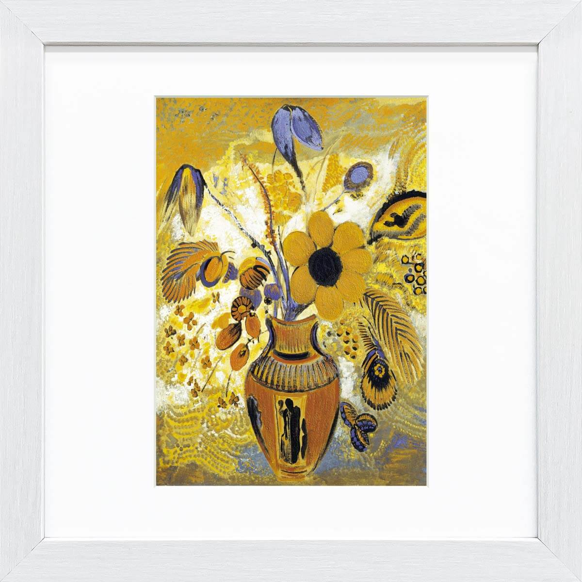 【スーパーSALE10%OFF】おうち美術館 ルドン エトルリア花瓶の花 / ゆうパケット 額入り 額装込 風景画 絵画 アート リビング 玄関 トイレ インテ...