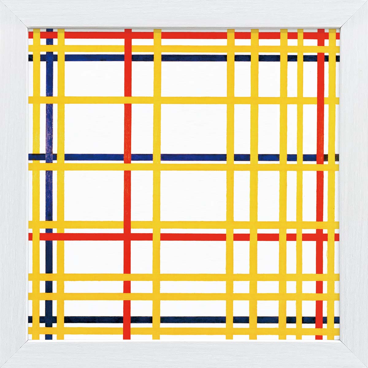 【スーパーSALE10%OFF】おうち美術館 モンドリアン ニューヨーク / ゆうパケット 額入り 額装込 風景画 絵画 アート リビング 玄関 トイレ インテ...