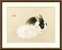 10年保証 名画 油絵 宇佐幾 竹内栖鳳 手彩仕上 高精細巧芸画/インテリア 額入り 額装込 アート リビング プレゼント アートフレーム 飾る グッズ ギフト おしゃれ 壁掛け 絵