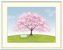 最大100%ポイントバック!限定抽選 10年保証 名画 油絵 桜 鈴木みこと 手彩仕上 高精細巧芸画/インテリア 額入り 額装込 アート リビング プレゼント ...