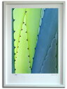最大100%ポイントバック!限定抽選 版画 絵画 カクタスアート2(スミコ スコット)/インテリア 額入り 額装込 風景画 油絵 ポスター アート アートパネル...