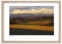 最大100%ポイントバック!限定抽選 アートフォト 絵画 夕方の丘 高橋真澄/インテリア 額入り 額装込 風景画 油絵 ポスター アート アートパネル リビング...