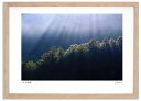 【抽選ポイント100%バック】アートフォト 絵画 光芒3 高橋真澄/インテリア 額入り 額装込 風景画 油絵 ポスター アート アートパネル リビング 玄関 プ...