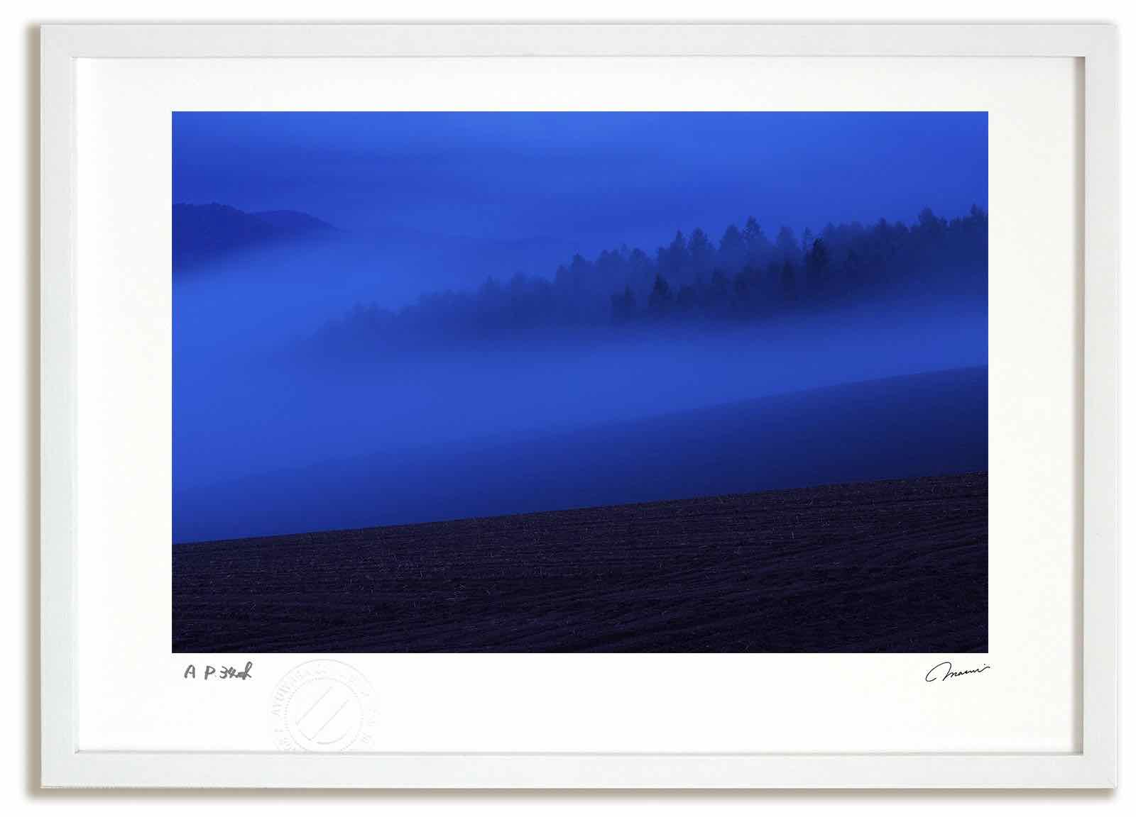 【スーパーSALE半額】アートフォト 絵画 夜明け前2 高橋真澄/インテリア 額入り 額装込 風景画 油絵 ポスター アート アートパネル リビング 玄関 プレ...