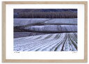 アートフォト 絵画 新雪 高橋真澄/インテリア 額入り 額装込 風景画 油絵 ポスター アート アートパネル リビング 玄関 プレゼント モダン アートフレーム 飾る おしゃれ 壁掛け 絵
