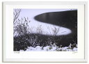 最大100%ポイントバック!限定抽選 アートフォト 絵画 雪の文様2 高橋真澄/インテリア 額入り 額装込 風景画 油絵 ポスター アート アートパネル リビン...
