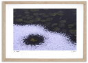 最大100%ポイントバック!限定抽選 アートフォト 絵画 睡蓮に初雪1 高橋真澄/インテリア 額入り 額装込 風景画 油絵 ポスター アート アートパネル リビ...