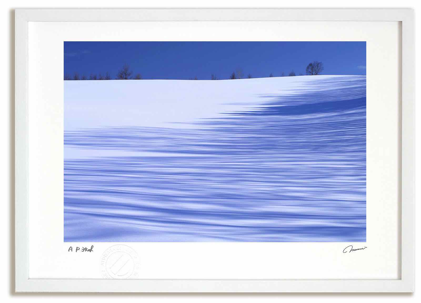 【スーパーSALE半額】アートフォト 絵画 蒼い影6 高橋真澄/インテリア 額入り 額装込 風景画 油絵 ポスター アート アートパネル リビング 玄関 プレゼ...