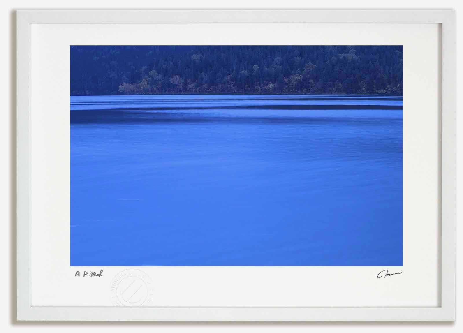 【スーパーSALE半額】アートフォト 絵画 ベスト 朝の然別湖 高橋真澄/インテリア 額入り 額装込 風景画 油絵 ポスター アート アートパネル リビング 玄...