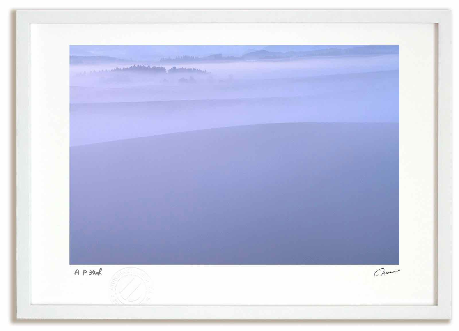 【スーパーSALE半額】アートフォト 絵画 朝の丘9 高橋真澄/インテリア 額入り 額装込 風景画 油絵 ポスター アート アートパネル リビング 玄関 プレゼ...