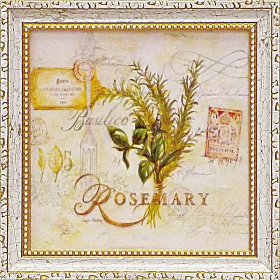 ミニゲル アートフレーム ゆうパケット アンジェラ スターリング 「トスカーナのハーブス」/額入り 額装込 絵画 アート リビング 玄関 トイレ インテリア か...