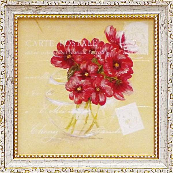 【スーパーSALE10%OFF】ミニゲル アートフレーム ゆうパケット コレン サラ 「コスモス」/インテリア 額入り 額装込 風景画 油絵 ポスター アート ...