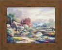 絵画 ジェームス リー デイズ エンド リトリート/インテリア 額入り 額装込 風景画 油絵 ポスター アート アートパネル リビング 玄関 プレゼント モダン...