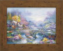 絵画 ジェームス リー オータム ダスク/インテリア 額入り 額装込 風景画 油絵 ポスター アート アートパネル リビング 玄関 プレゼント モダン アートフ...