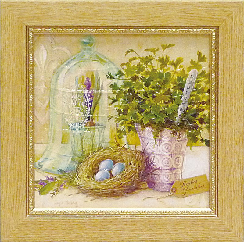 ミニゲル アートフレーム ゆうパケット アンジェラ スターリング 「コックズ ガーデン」/インテリア 飾る 額入り 油絵 ポスター アート 印象派 直筆 ビーチ...