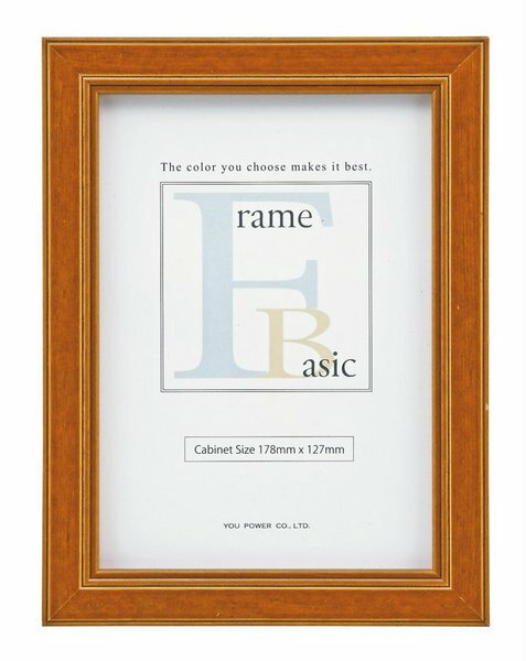 【スーパーSALE10%OFF】キャビネサイズフレーム ゆうパケット キャビネサイズ ナチュラル/インテリア 壁掛け 額入り 額装込 風景画 油絵 ポスター ア...