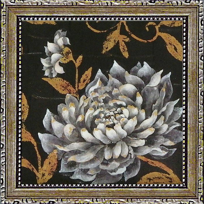 絵画 ゆうパケット ミニゲル アートフレーム スタジオM「ラックス フローラル2」/インテリア 飾る 額入り 額装込 油絵 ポスター アート 印象派 直筆 ビー...