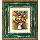 最大100%ポイントバック!限定抽選 絵画 ダイフ「春の花束」/インテリア 額入り 額装込 風景画 油絵 ポスター アート アートパネル リビング 玄関 プレゼ...