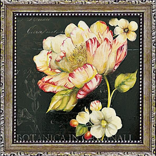 絵画 ゆうパケット ミニゲル アートフレーム スタジオ ロフィーノ「ダスク フラワー2」/インテリア 飾る 額入り 油絵 ポスター アート 印象派 直筆 ビーチ...