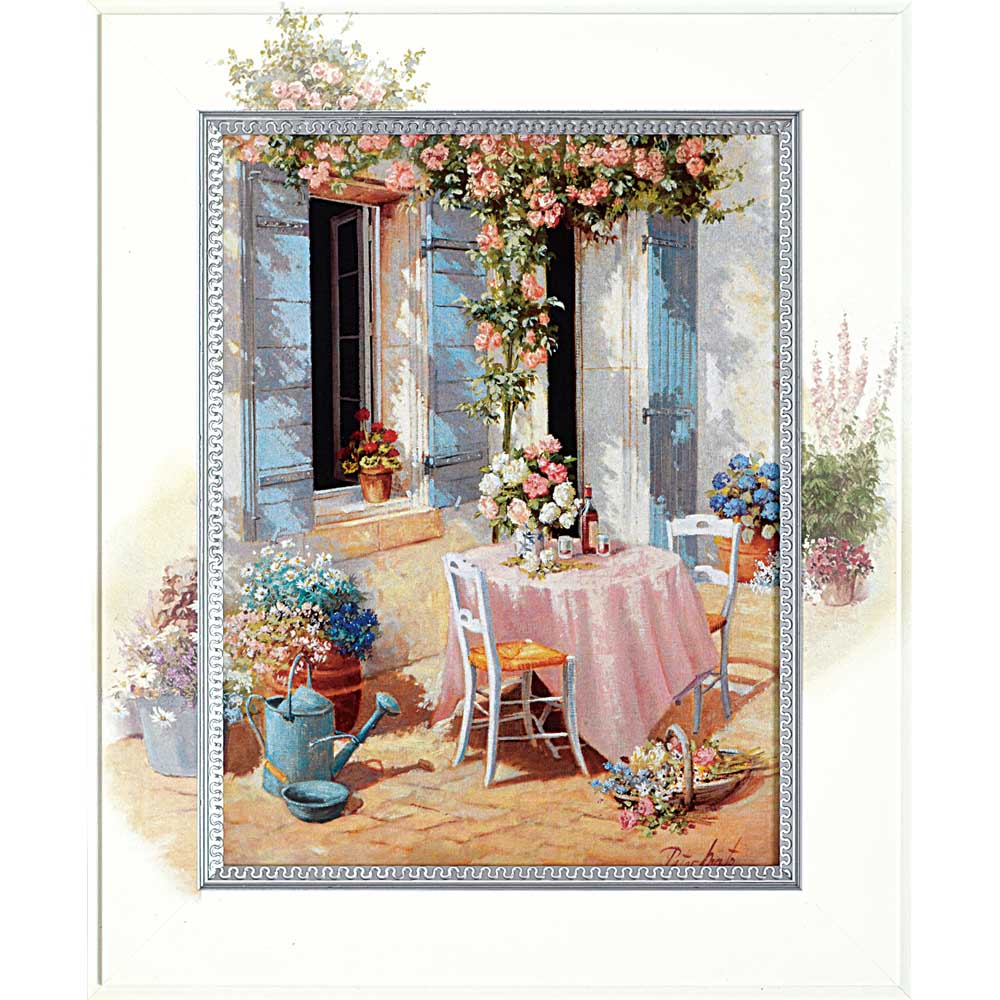 【スーパーSALE10%OFF】絵画 ビッグアート ピーター モッツ「カーサ ウンブリア」/インテリア 額入り 額装込 風景画 油絵 ポスター アート アートパ...