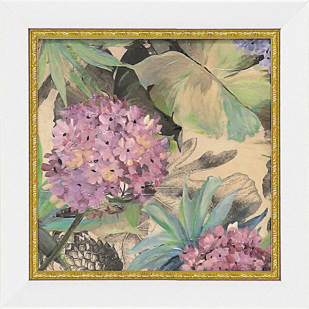 【スーパーSALE10%OFF】アートフレーム イブ C. グラント「ピンク ハイドランジア」ゆうパケット /インテリア 額入り 額装込 風景画 ポスター 紫陽...