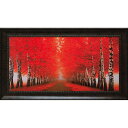 最大100%ポイントバック!限定抽選 絵画 アドリアーノ ガラッソー「ヴィアーレ ディ ベトゥレ」/インテリア 額入り 額装込 風景画 油絵 ポスター アート ...