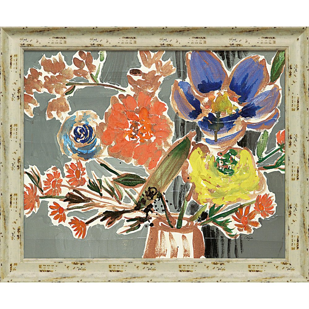 【スーパーSALE10%OFF】絵画 コリーン サンドランド「サディ ブーケ」/インテリア 額入り 額装込 風景画 油絵 ポスター アート アートパネル リビン...