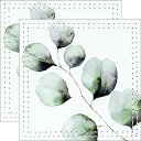 コースター ヴェルト デコル 〜テーブルウェア シリーズ〜 「コースター2枚セット(ユーカリA)」ゆうパケット/インテリア 額入り 額装込 風景画 油絵 ポスタ...