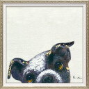 最大100%ポイントバック!限定抽選 絵画 油絵 オイル ペイント アート「ピーパ ドッグ1(Sサイズ)」/インテリア 額入り 額装込 風景画 油絵 ポスター ...