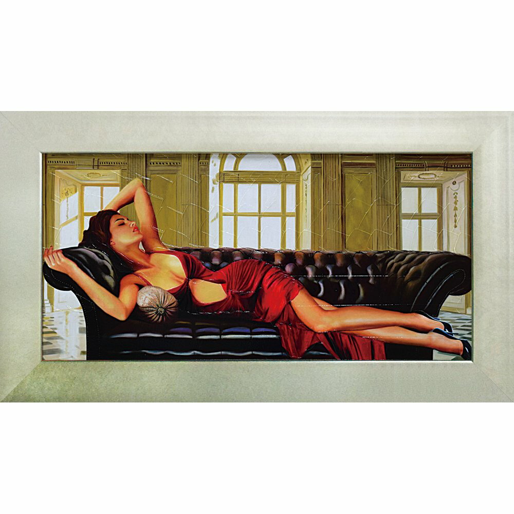 絵画 ピエール ベンソン「ディバイン」/インテリア 額入り 額装込 風景画 油絵 ポスター アート アートパネル リビング 玄関 プレゼント モダン アートフレーム 飾る LLサイズ おしゃれ 壁掛け 絵