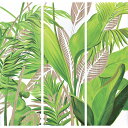 壁飾り ウッド スカルプチャー アート「パーム ツリー(3枚セット)」/インテリア 額入り 額装込 風景画 油絵 ポスター アート アートパネル リビング 玄関...