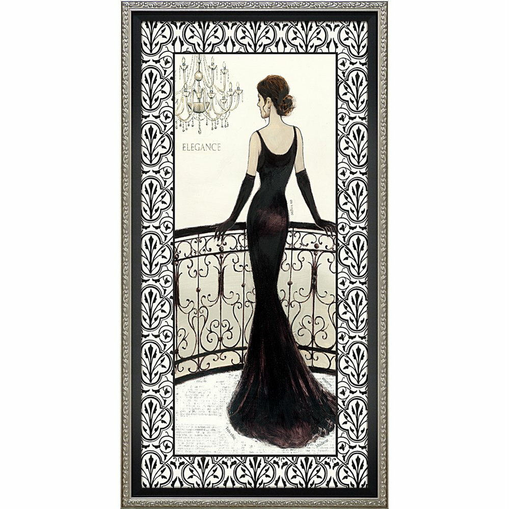 【スーパーSALE10%OFF】絵画 エミリー アダムス「ラ ベル ノアール」/額入り 額装込 風景画 絵画 アート リビング 玄関 トイレ インテリア かわい...