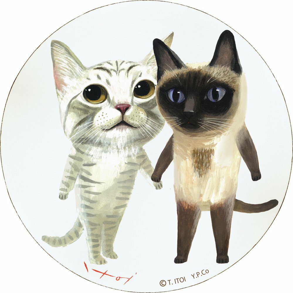 【スーパーSALE10%OFF】壁掛け 糸井忠晴 木製ラウンドアート「同級生(Mサイズ)」 ゆうパケット/額入り 額装込 風景画 絵画 アート リビング 玄関 ...