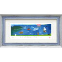 最大100%ポイントバック!限定抽選 絵画 糸井忠晴 版画(ジグレー)「海の響」/額入り 絵画 アート リビング 玄関 トイレ インテリア かわいい 壁飾り 癒...