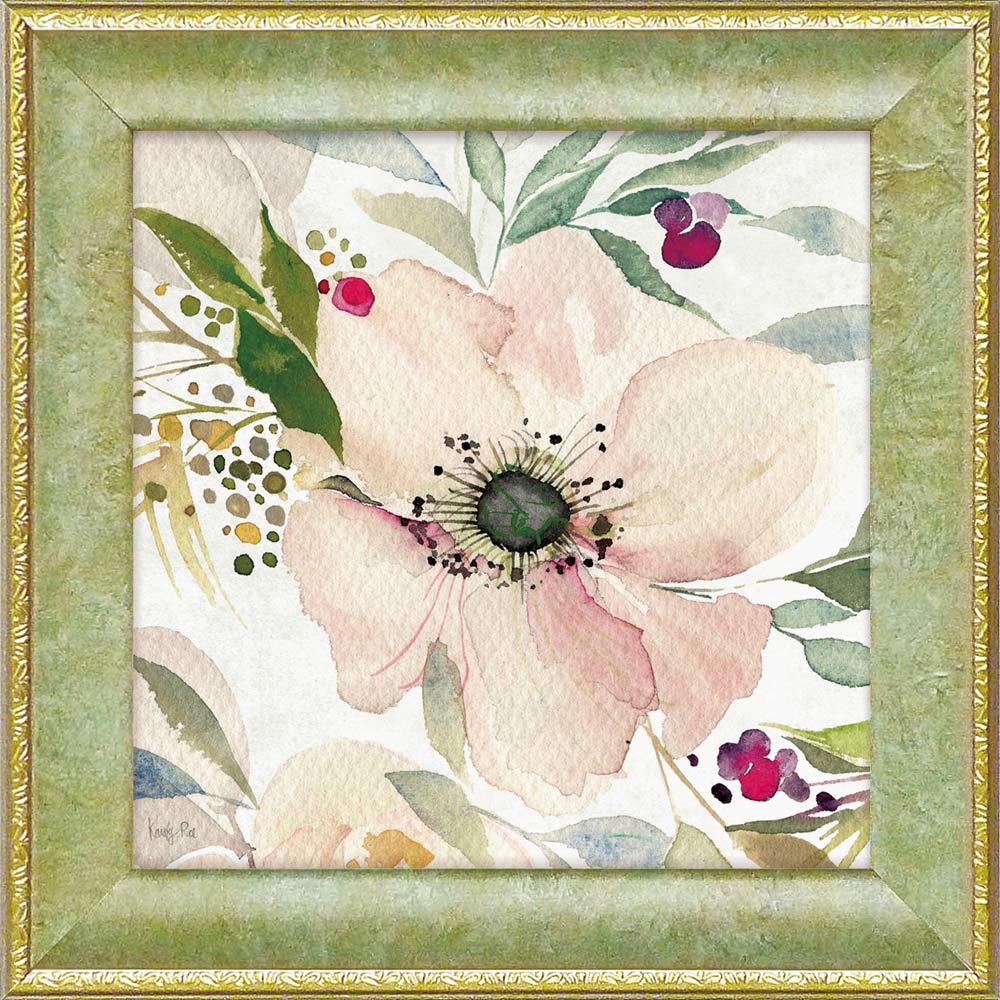 【スーパーSALE10%OFF】絵画 ゆうパケット ミニゲル アートフレーム クリスティ ライス「ジョイ オブ ホワイト1」/額入り 絵画 アート リビング 玄...