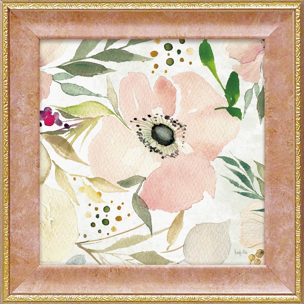 【スーパーSALE10%OFF】絵画 ゆうパケット ミニゲル アートフレーム クリスティ ライス「ジョイ オブ ホワイト2」/額入り 絵画 アート リビング 玄...