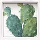 絵画 ロハス ミニアートフレーム リサ オーディット「ミックス グリーン6」/額入り 絵画 アート リビング 玄関 トイレ インテリア かわいい 壁飾り 癒やし...