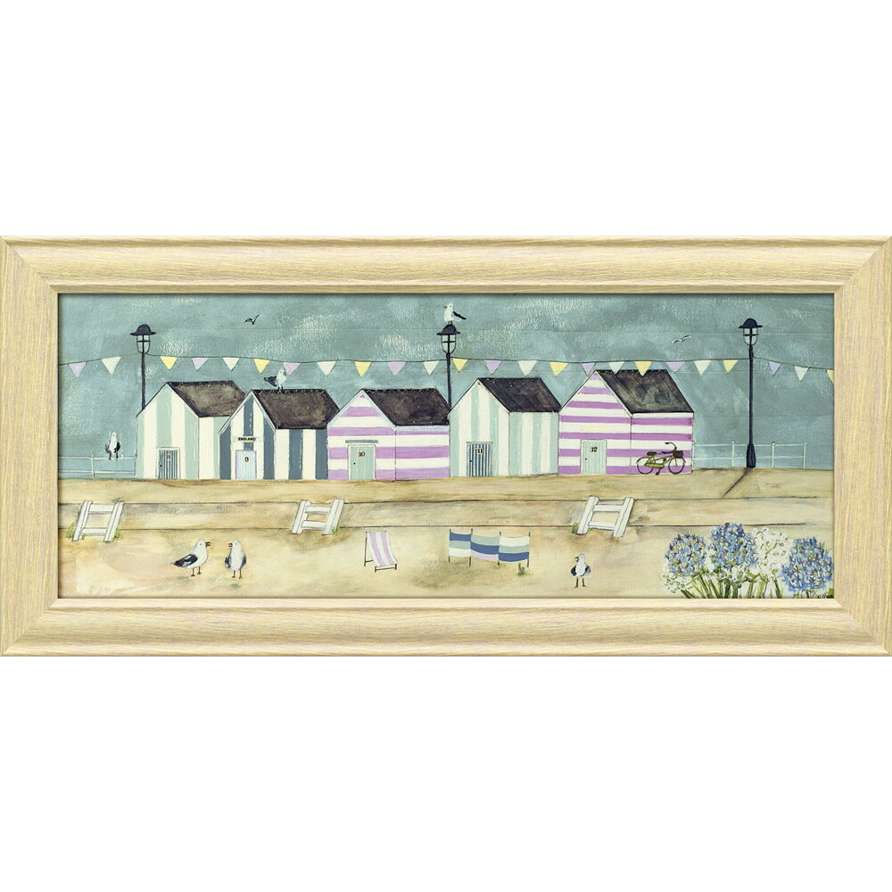 【スーパーSALE10%OFF】絵画 ルイーズ オハラ「プロムナード」/額入り 絵画 アート リビング 玄関 トイレ インテリア かわいい 壁飾り 癒やし プレ...