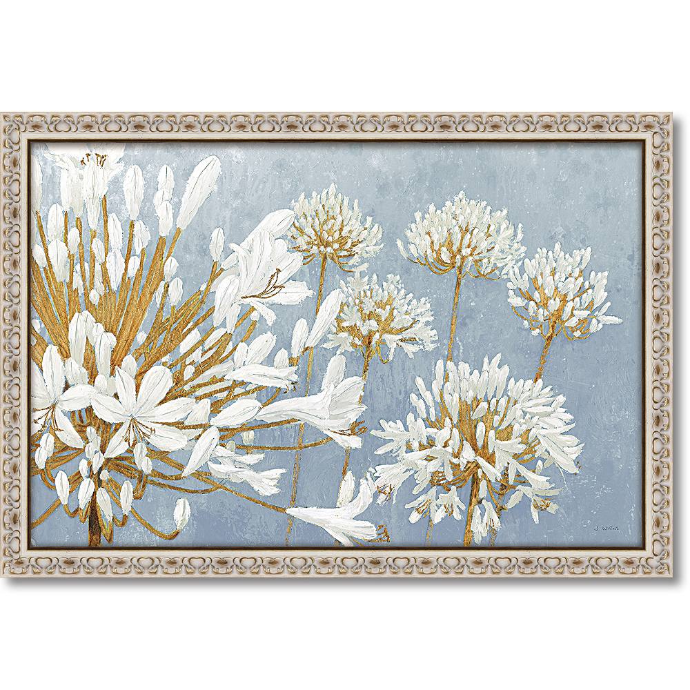 【スーパーSALE10%OFF】絵画 ジェームス ウィーンズ「ゴールデン スプリング ブルー」 インテリア 額入り 額装込 風景画 花 飾る フラワー アート ...