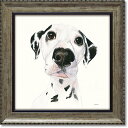 最大100%ポイントバック!限定抽選 絵画 パスティ ダックロー「ミロ」 インテリア 額入り 飾る 犬 ドッグ プレゼント ギフト リビング 玄関 トイレ かわ...