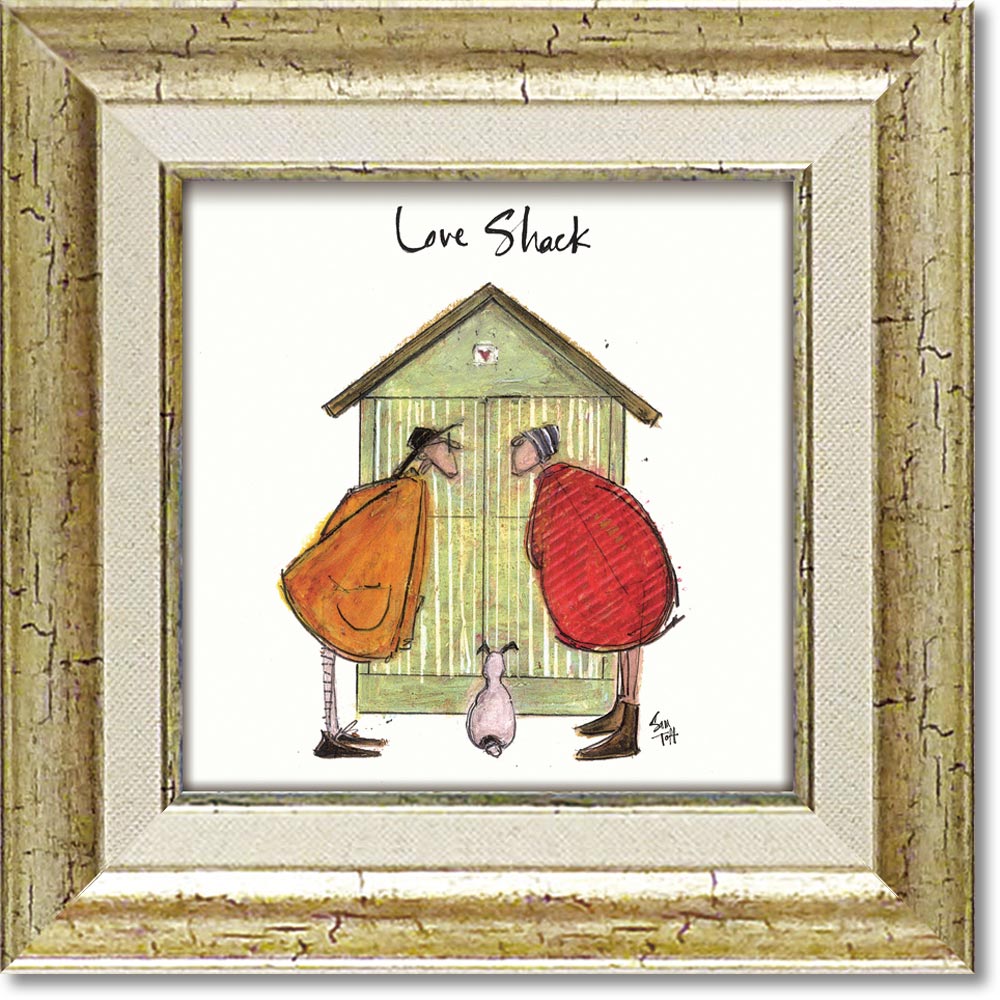 【スーパーSALE10%OFF】絵画 サムトフト「愛しの我が家」 【その他サムトフト作品多数あり】 ゆうパケット アートフレーム リビング 玄関 トイレ インテ...